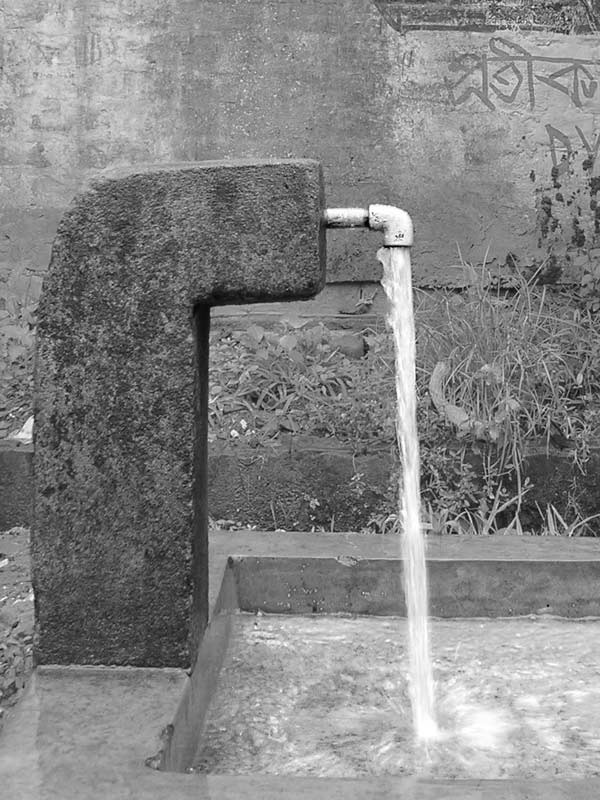 Impediments to enjoyment of Human Right to Water: 'Availability' Norm - Water wastage from a tapless public standpoint in a village in South 24-Parganas district, West Bengal